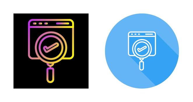 icono de vector de usabilidad