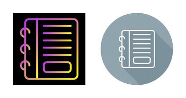Notepad Vector Icon