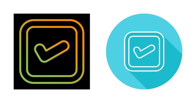 Checkbox Vector Icon