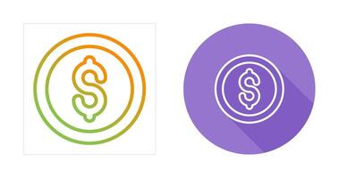 Usd Circle Vector Icon