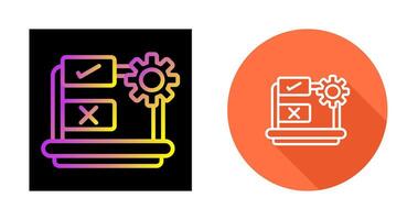 User Testing Vector Icon