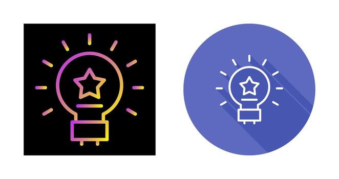 icono de vector de idea