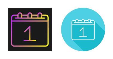 Tear Off Calendar Vector Icon