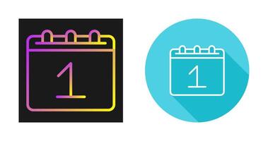 Tear Off Calendar Vector Icon