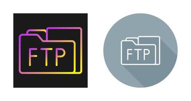 FTP Access Vector Icon