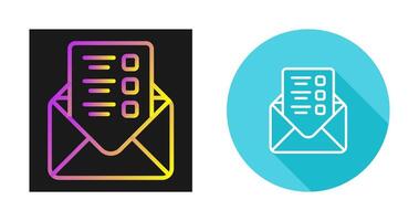 Mailing Lists Vector Icon