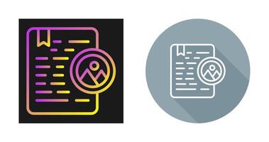 Document Thumbnail Vector Icon