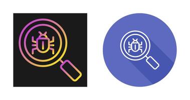 Malware Scanning Vector Icon
