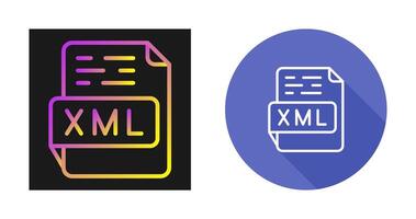 XML Vector Icon