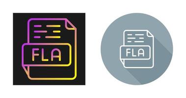 FLA Vector Icon