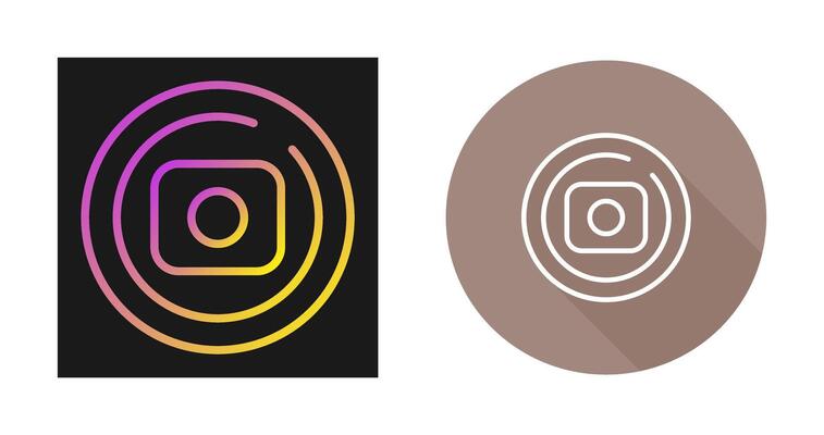 Record Circle Vector Icon