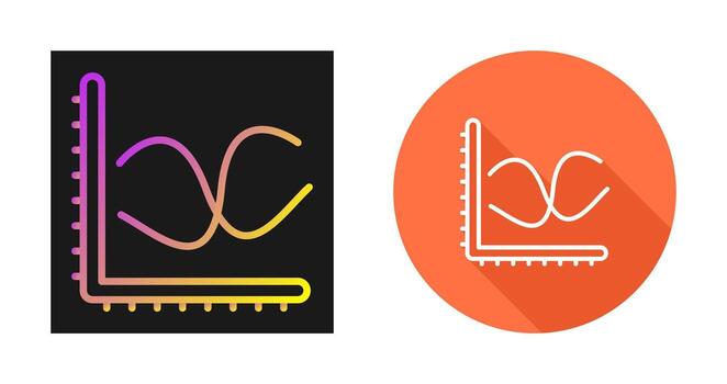Graph Vector Icon
