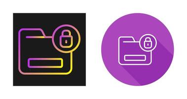 Document Encryption Vector Icon