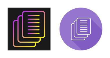 Document Version Control Vector Icon