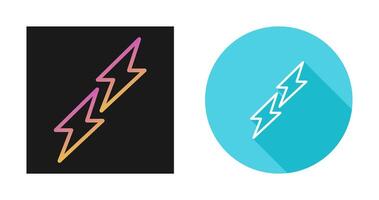 Lightning Vector Icon