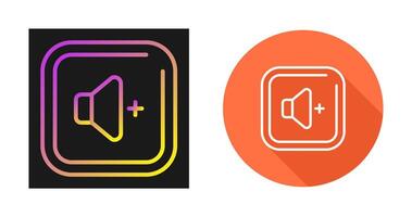 Volume Up Square Vector Icon