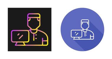 Working Man Vector Icon