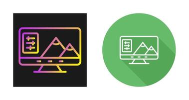Graphic Design Vector Icon