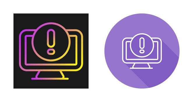 Computer Vector Icon