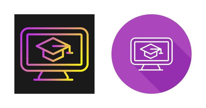 Computer Vector Icon
