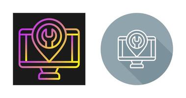 Computer Vector Icon