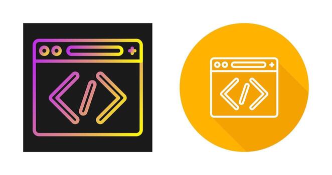 Coding Vector Icon