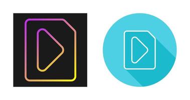 Video File Vector Icon