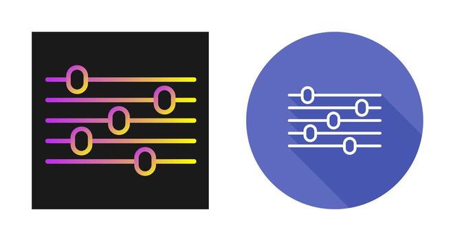 Equalization Vector Icon