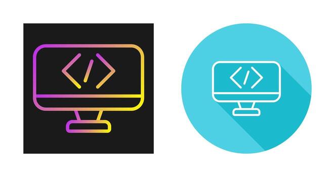 Coding Vector Icon