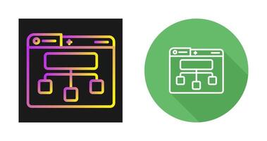 Site Map Vector Icon