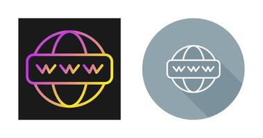 World Wide Web Vector Icon