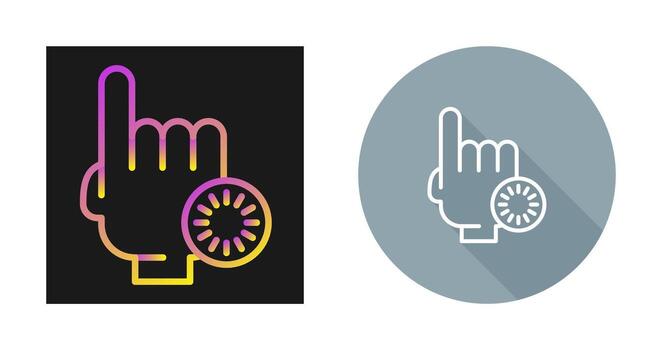 icono de vector de carga