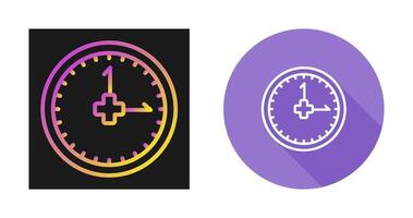 icono de vector de reloj