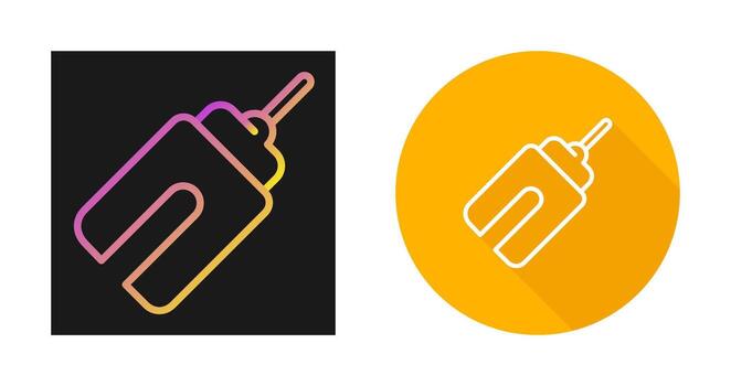 icono de vector de enchufe