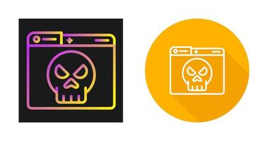 Dark Web Vector Icon