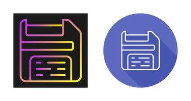 Floppy Disk Vector Icon