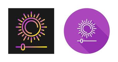 Brightness And Contrast Vector Icon