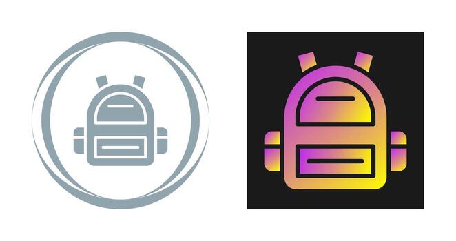 Backpack Vector Icon