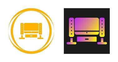 Home Theater System Vector Icon