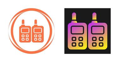 Two way Radio Vector Icon