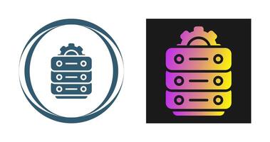 Data Center Maintenance Vector Icon