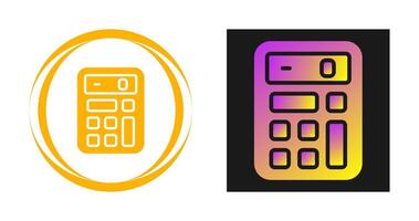 icono de vector de calculadora