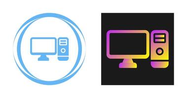 Computer Vector Icon