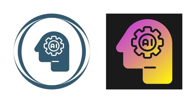 Artificial Intelligence Vector Icon
