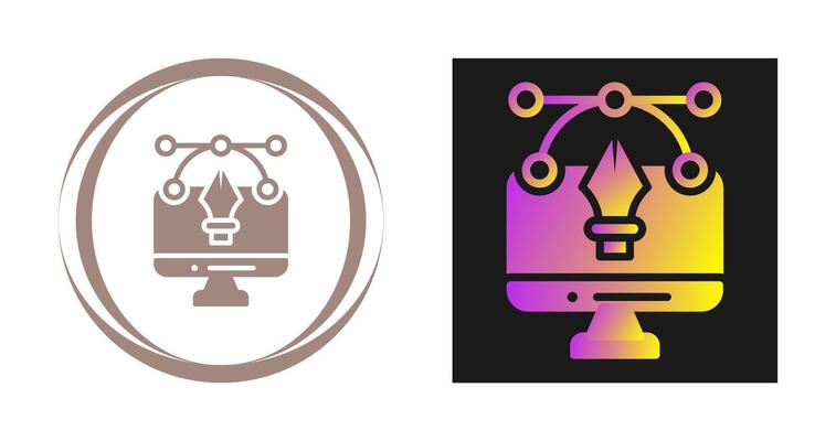 Graphic Design Vector Icon