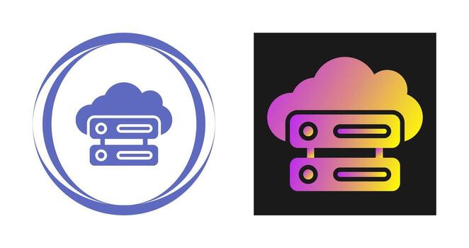 Cloud Computing Vector Icon