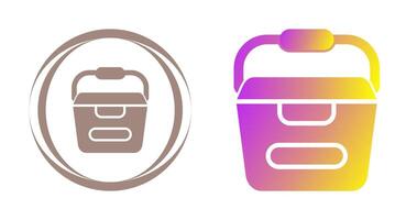 Portable water container Vector Icon