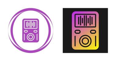 MP3 Player Vector Icon