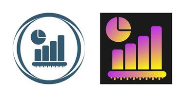 Bar Graph Vector Icon