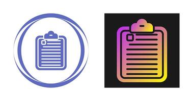 Clipboard Vector Icon
